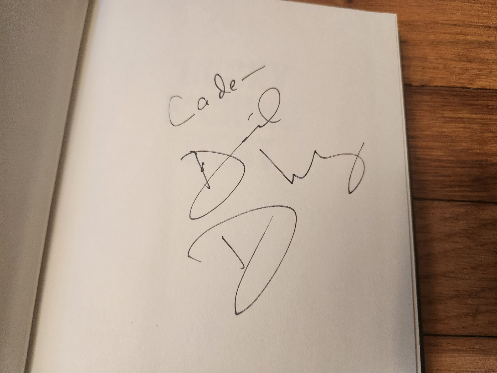 David Duchovny SIGNED Bucky F*cking Dent 2016 First Edition Hardcover w/GOA