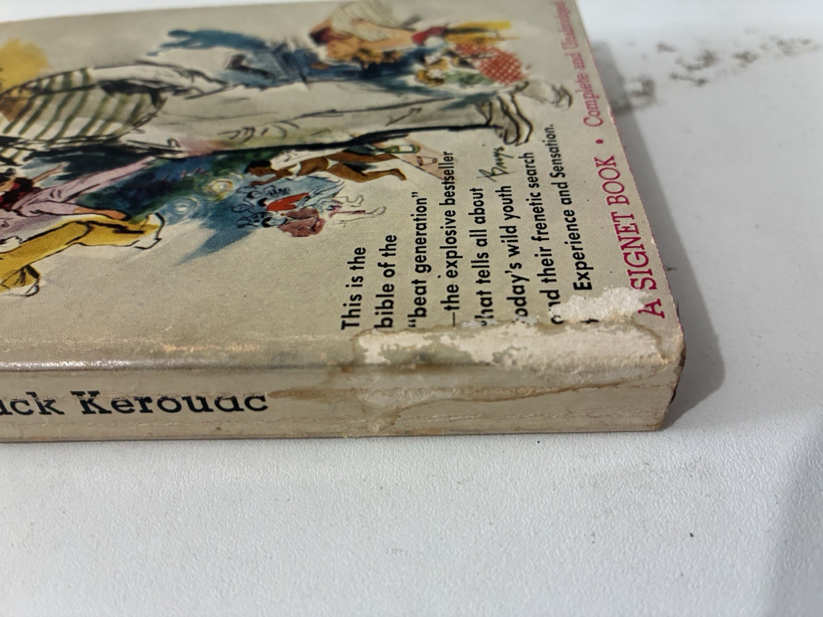 On the Road by Jack Kerouac 8th Print 1960 Paperback – Good