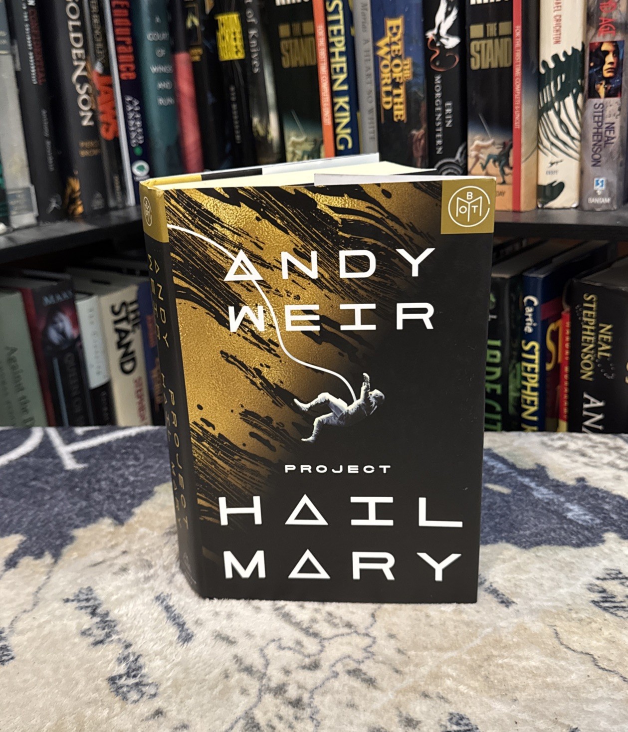 Project Hail Mary – Andy Weir (2021, Hardcover) Collectible BOTM Edition, FAIR