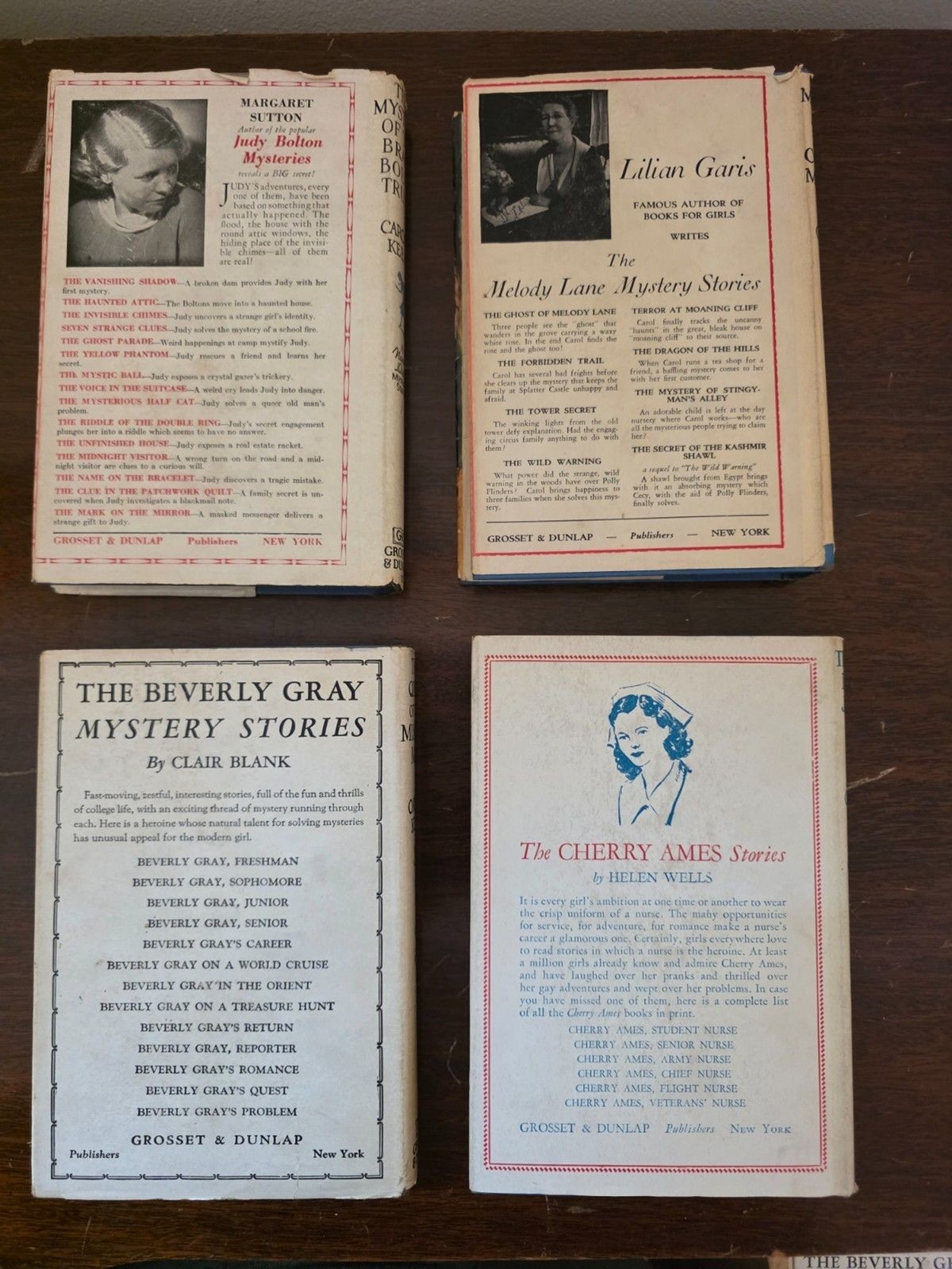 COMPLETE SET ALL 32 NANCY DREW MYSTERY STORIES in HARDCOVER w/DUST JACKETS