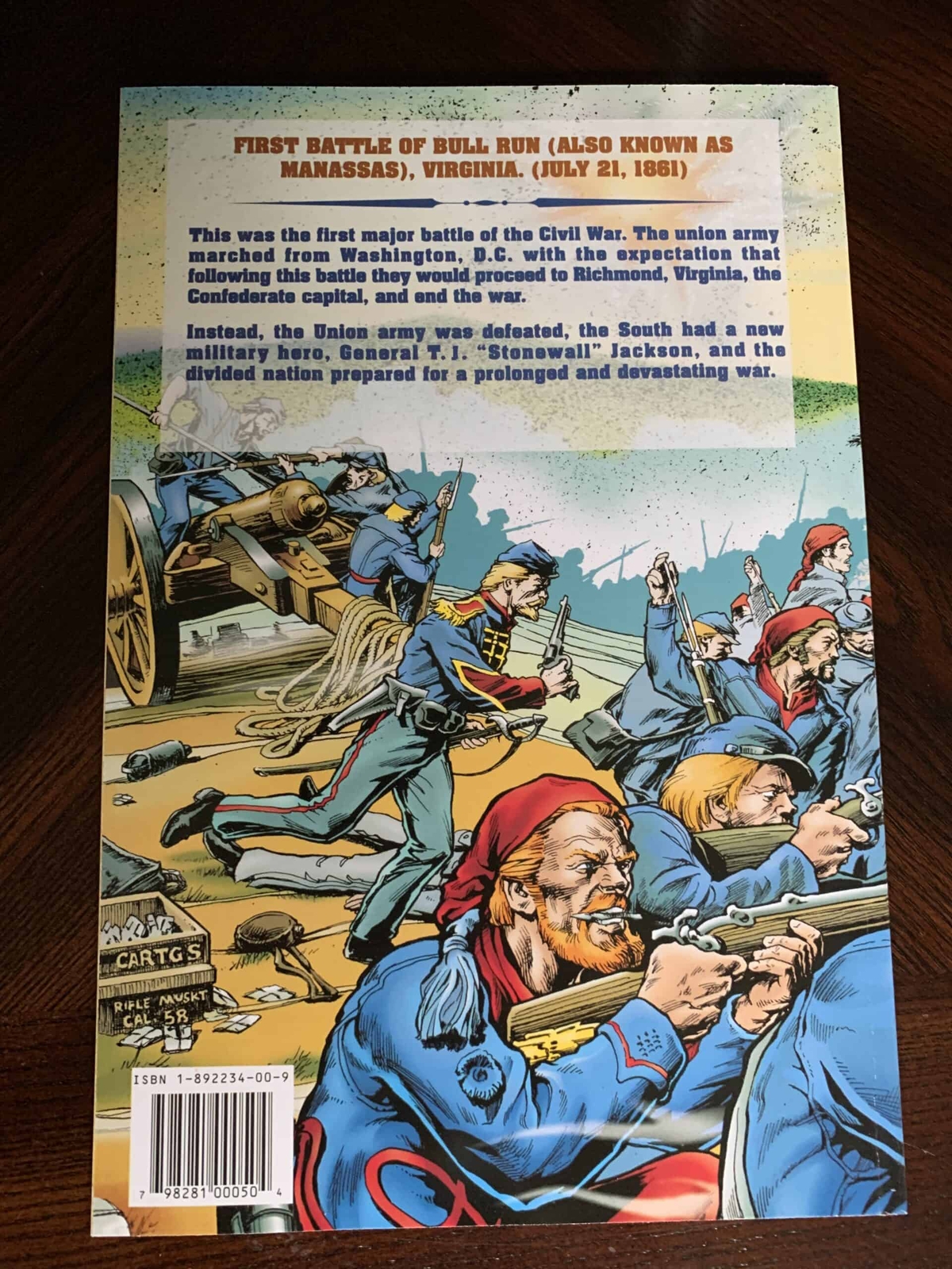 Epic Battles of The American Civil War Comic Book Series