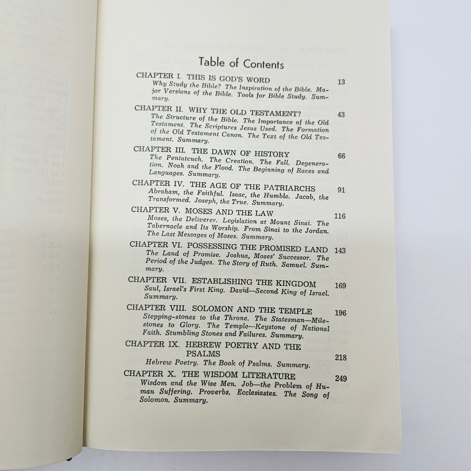 Vintage 1955 Exploring the Old Testament Purkiser Bible Beacon Hill Press HC
