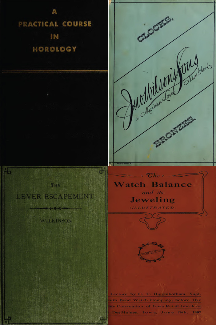 Watchmaker Horology Pocket Watch Clock Repair – 220 Old Rare Books on DVD
