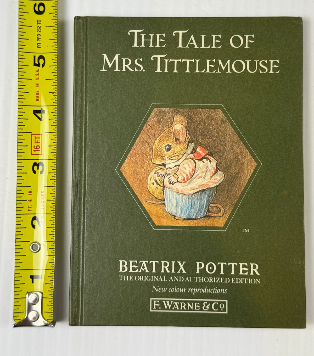 Lot of 16 Beatrix Potter Little Green Books by Frederick Warne Vintage Hardcover