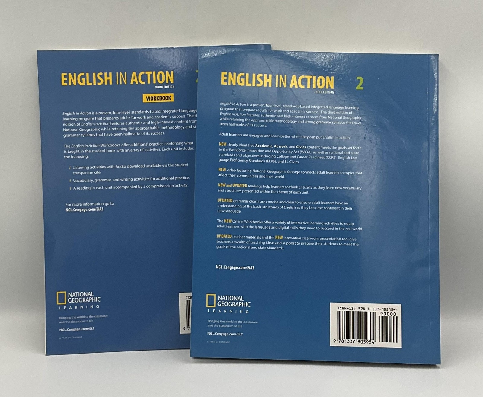 English In Action 2 Workbook Lot 2 Foley Neblett NatGeo Learning PB Multicolor