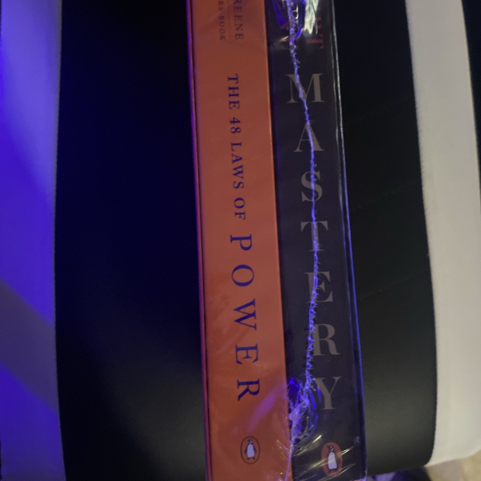 THE 48 LAWS of POWER (Signed) & MASTERY Robert Greene 2 Book Box Set SEALED RARE