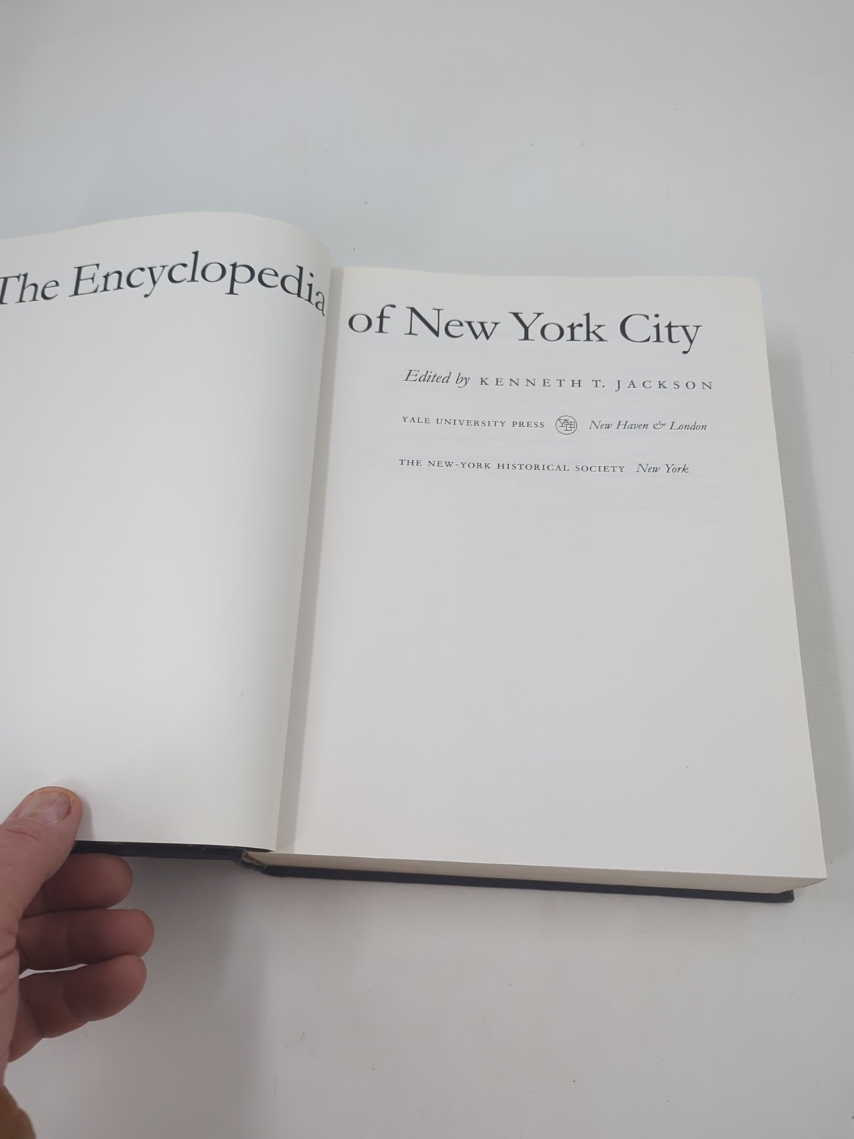 The Encyclopedia of New York City Book 1991