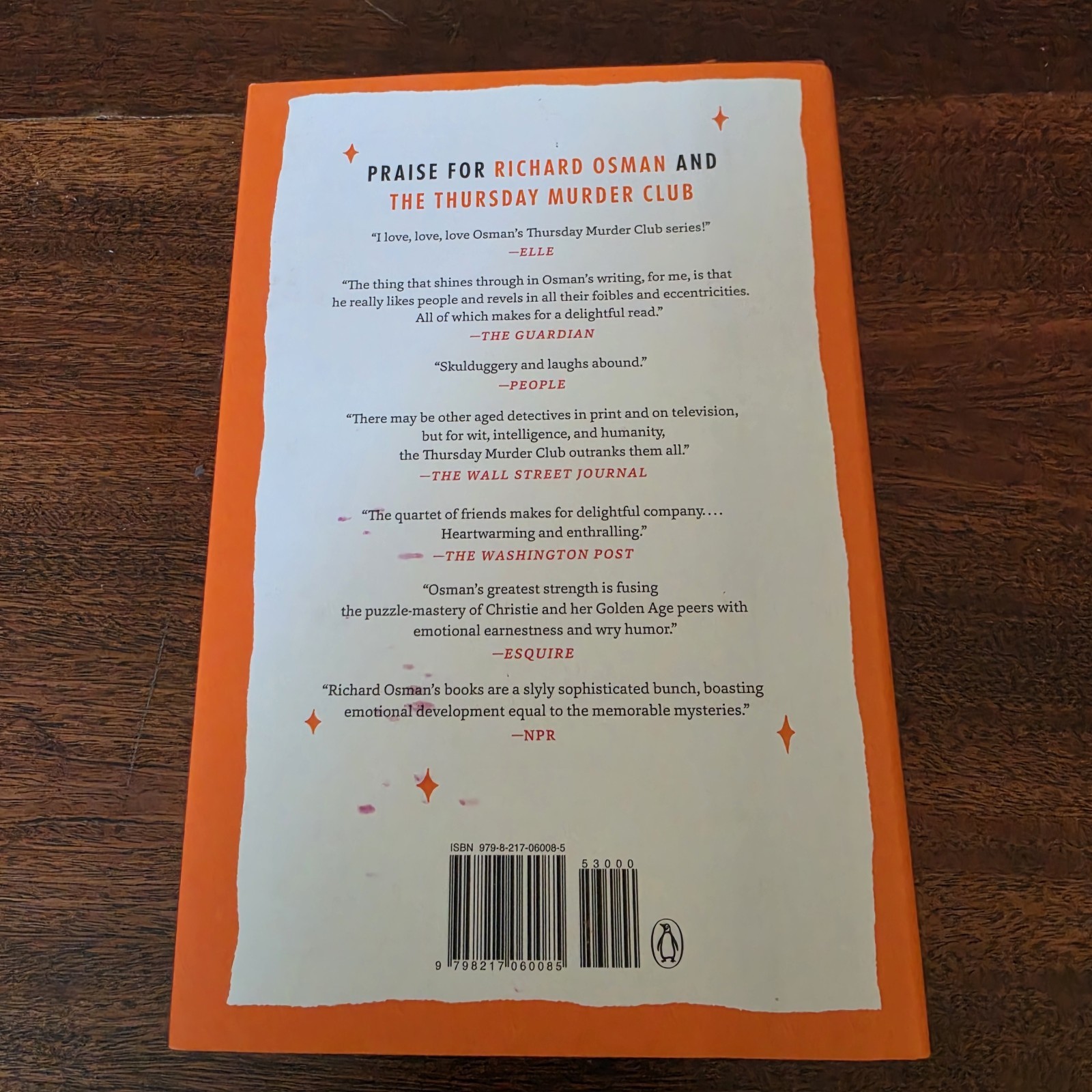 The Impossible Fortune : A Thursday Murder Club Mystery 1st print Richard Osman