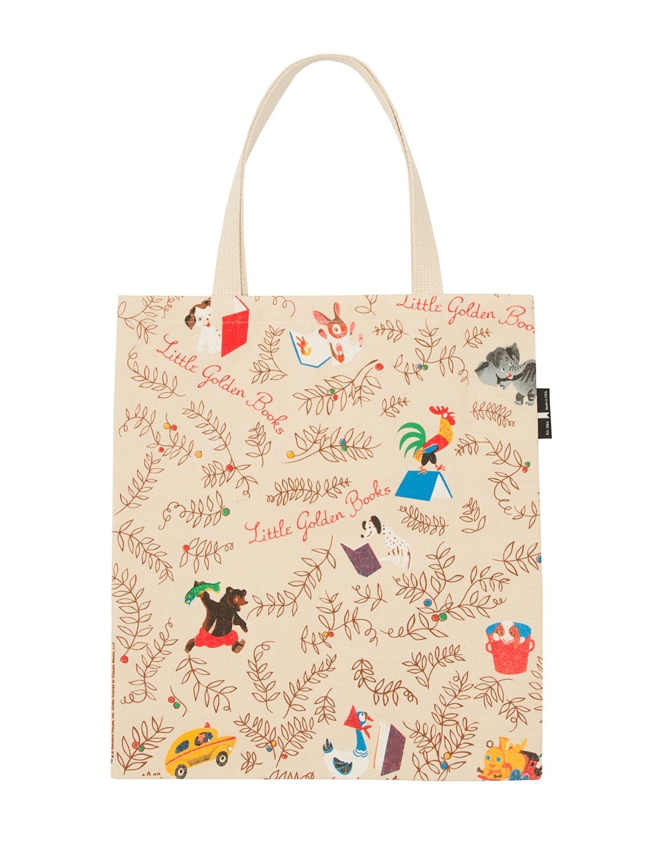 Little Golden Books Mini Tote Bag 10.5″ W x 11″ H 100% Cotton Canvas