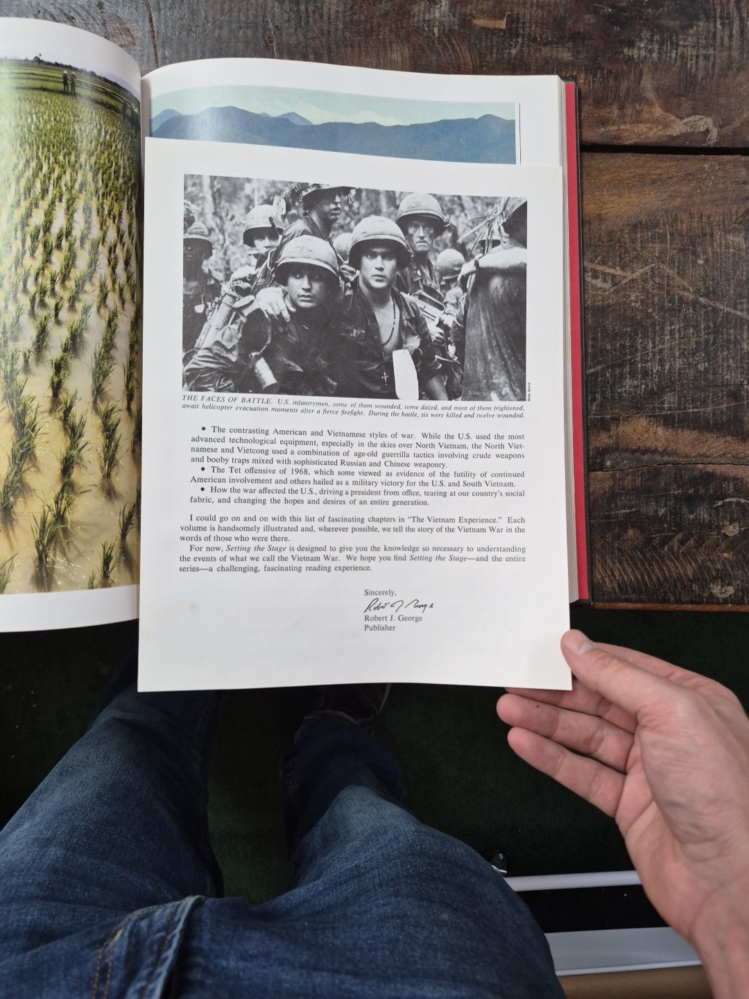 Book The Vietnam Experience Setting the Stage First Volume HB SE Asia War