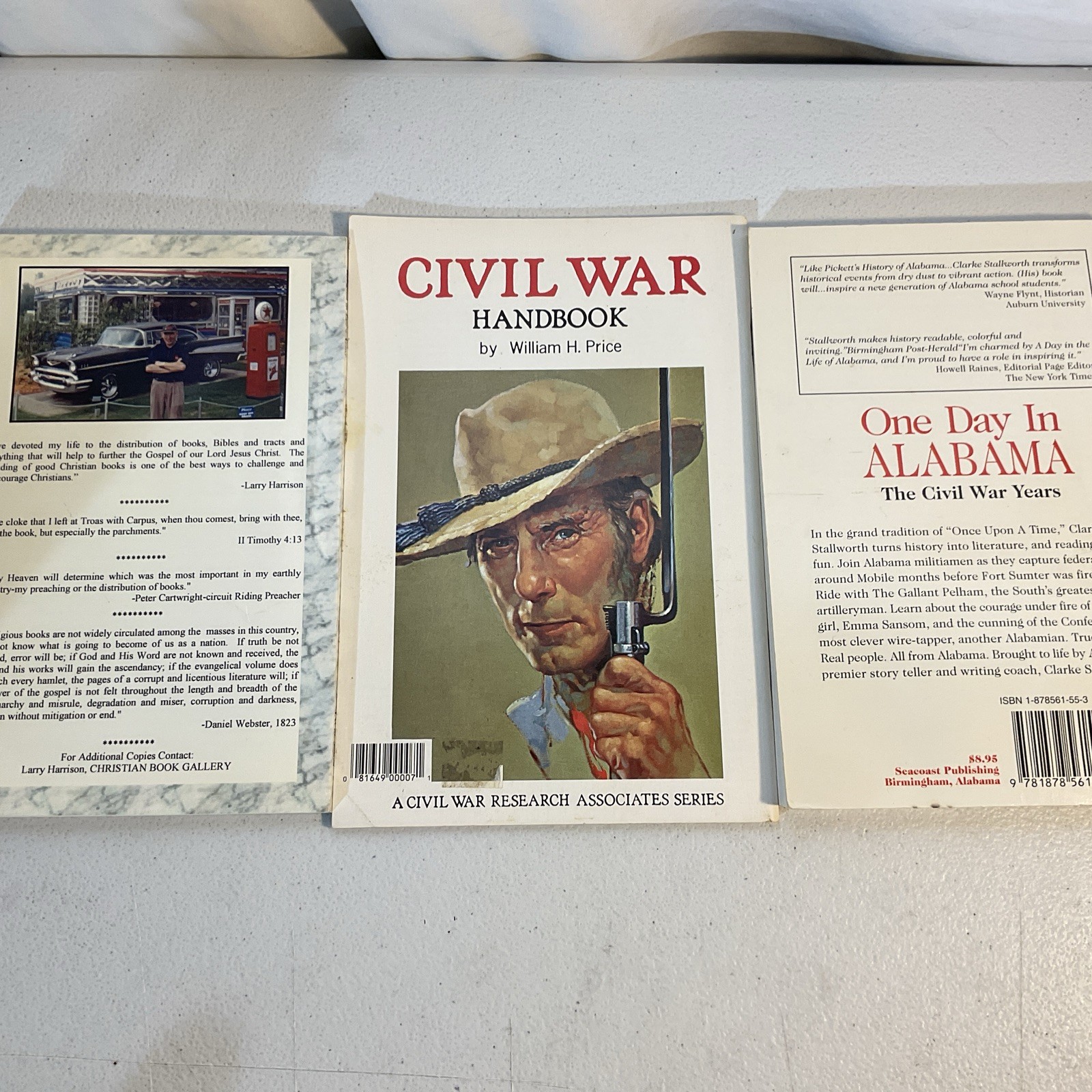 Civil War Book 3 Book Lot Please Read Description