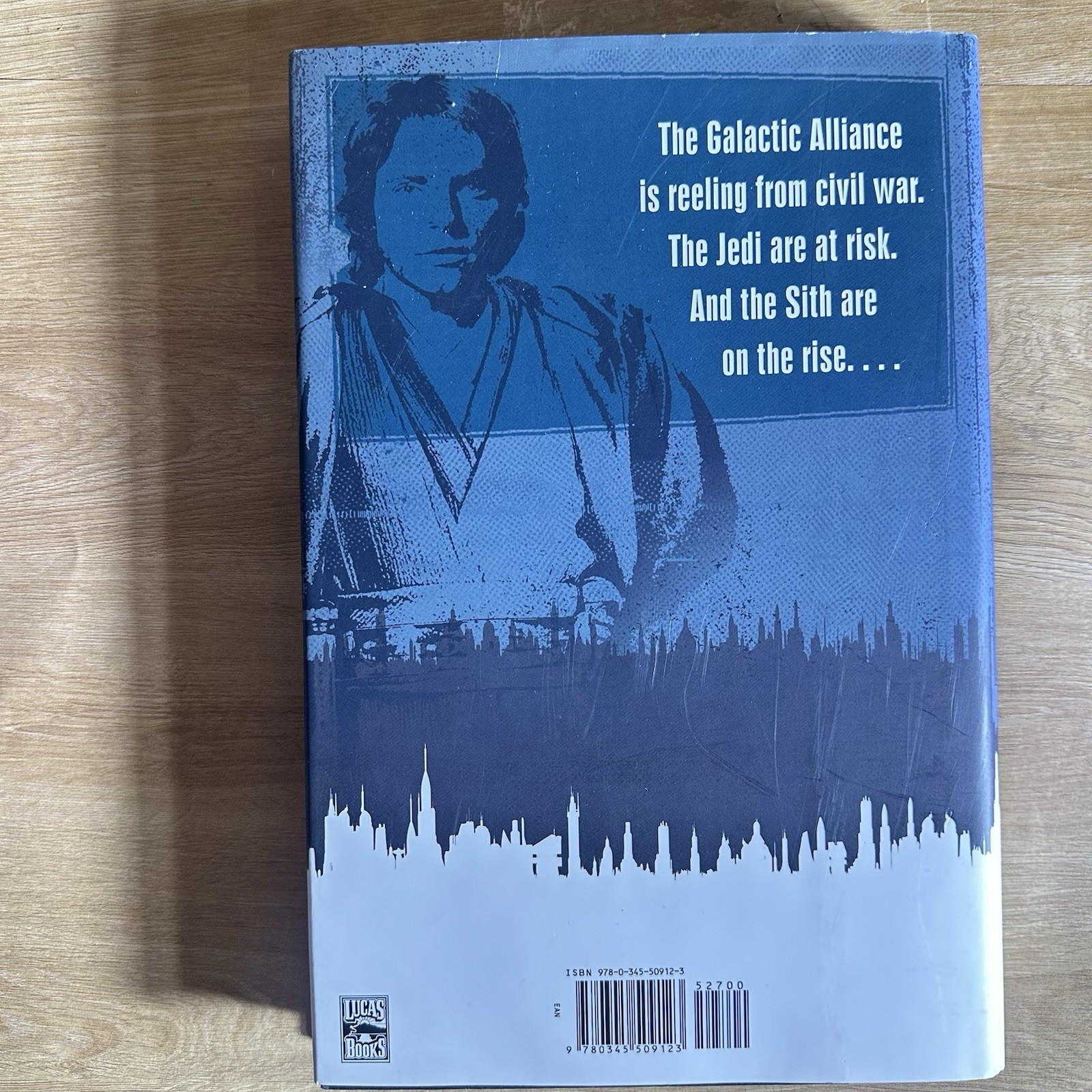 Star Wars Omen Fate of the Jedi Golden First Edition 1st Printing Hardcover Book