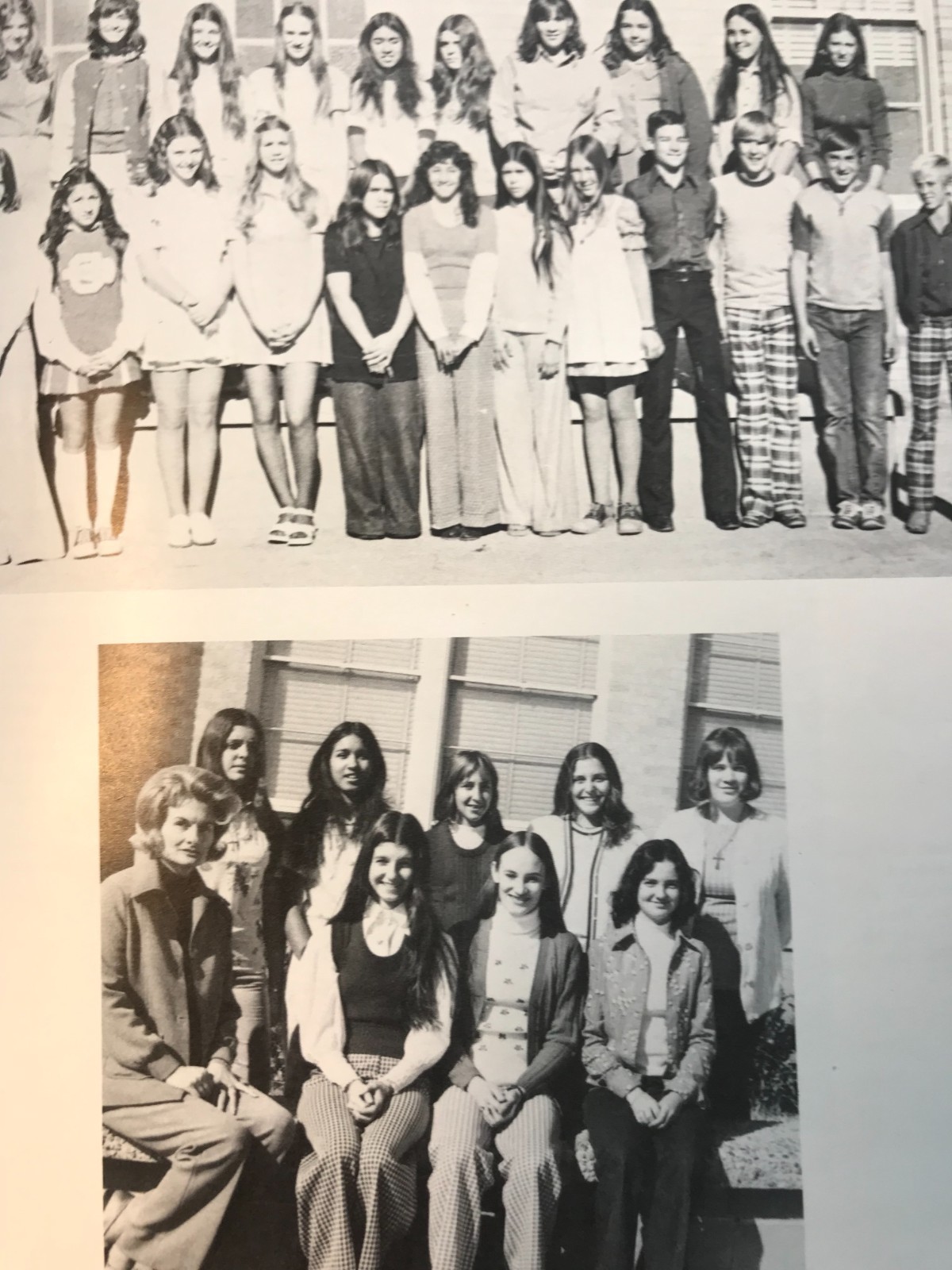 1975 The Round-Up Crockett Junior High School Yearbook, Odessa, Texas