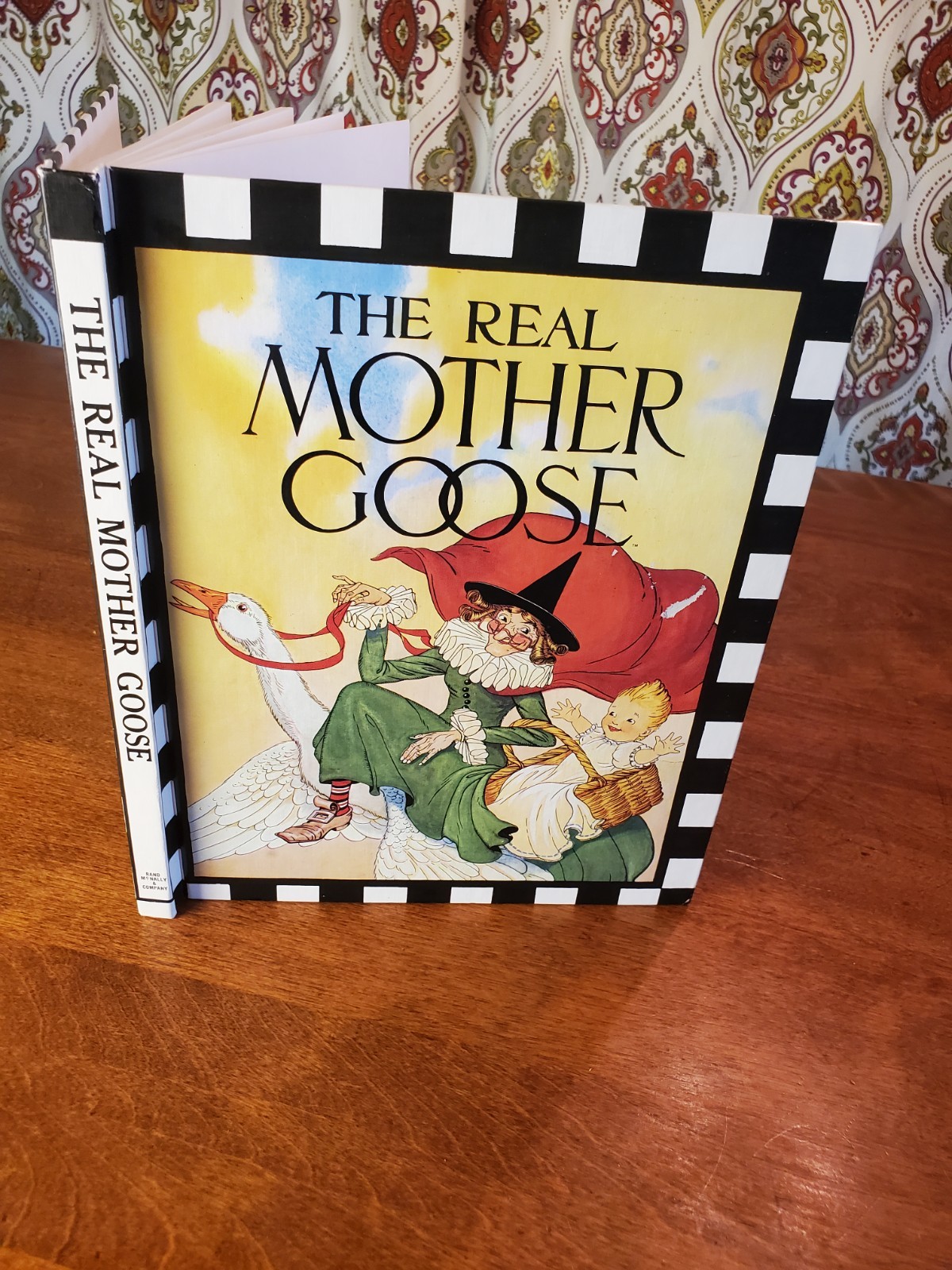 VTG Vintage The Real Mother Goose Children’s Nursery Rhymes Hardcover Book, 1982