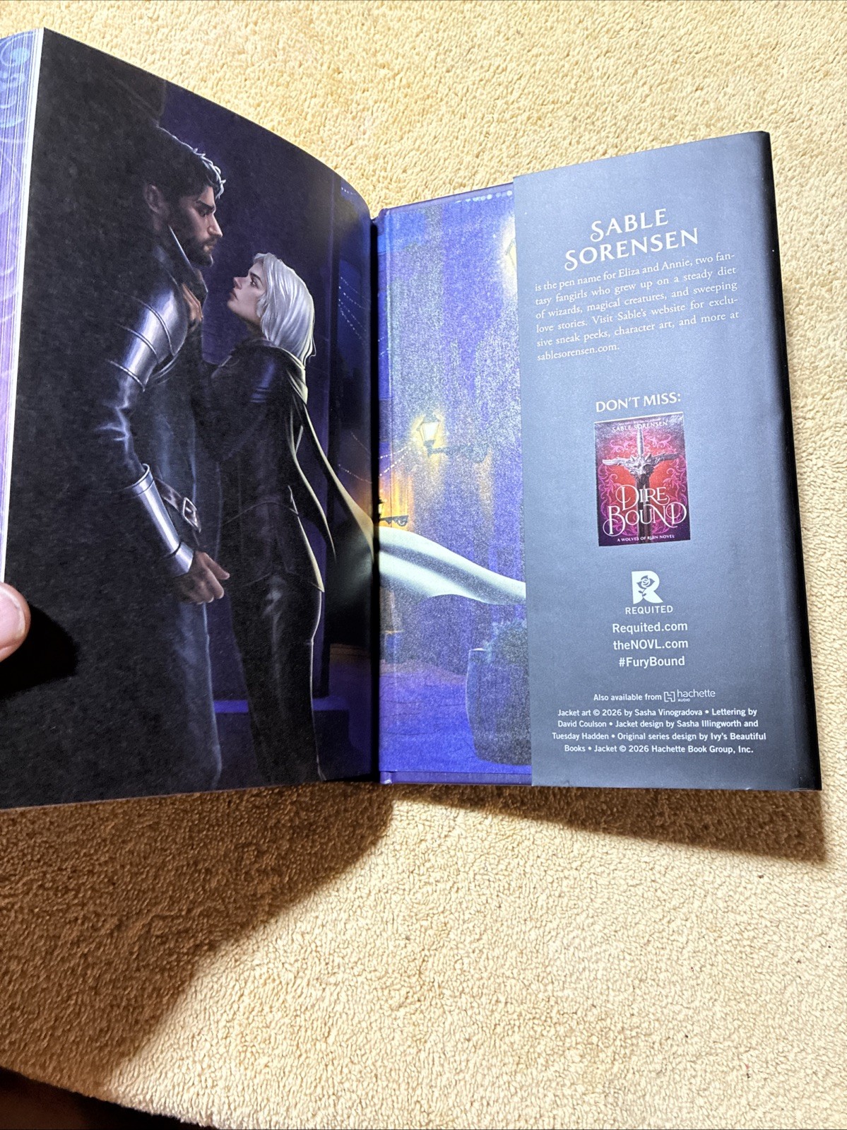 Fury Bound by Sable Sorensen 1st Edition (Target Exclusive Edition) Sprayed Edge