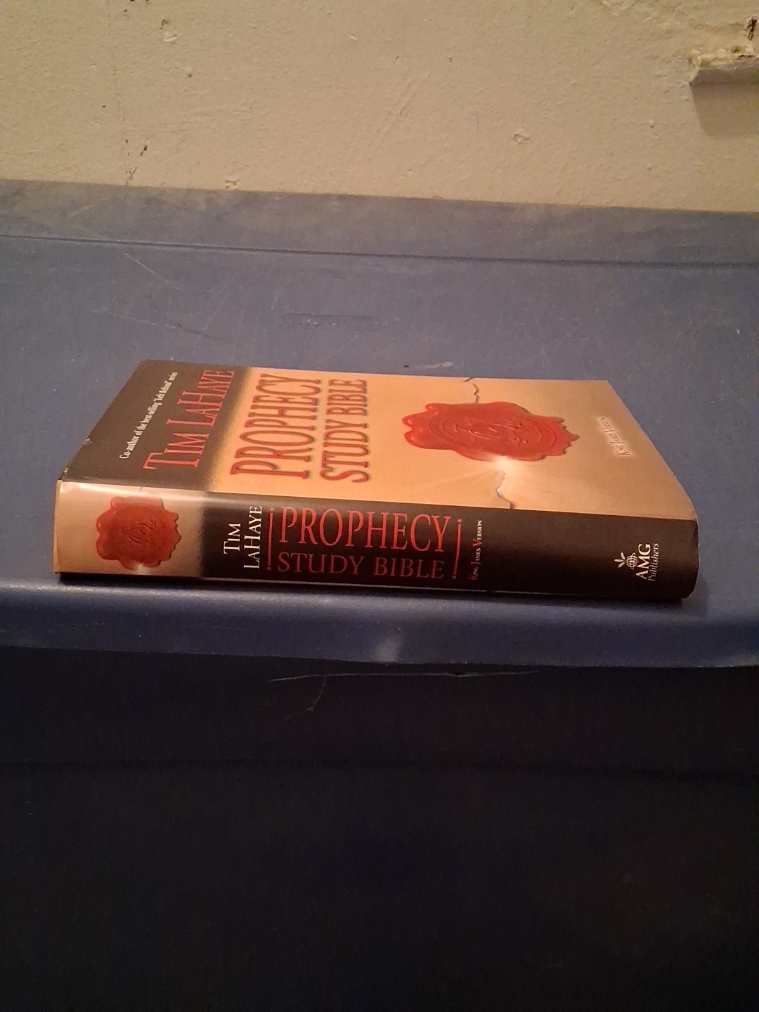 Prophecy Study Bible by Tim Lahaye (2000, Hardcover)