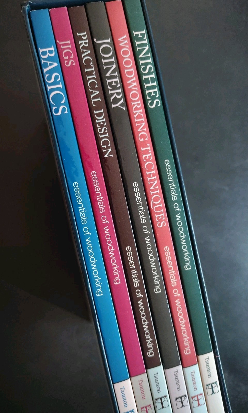 Essentials of Woodworking Gift Set 6 Books Paperback Jigs Joinery Techniques