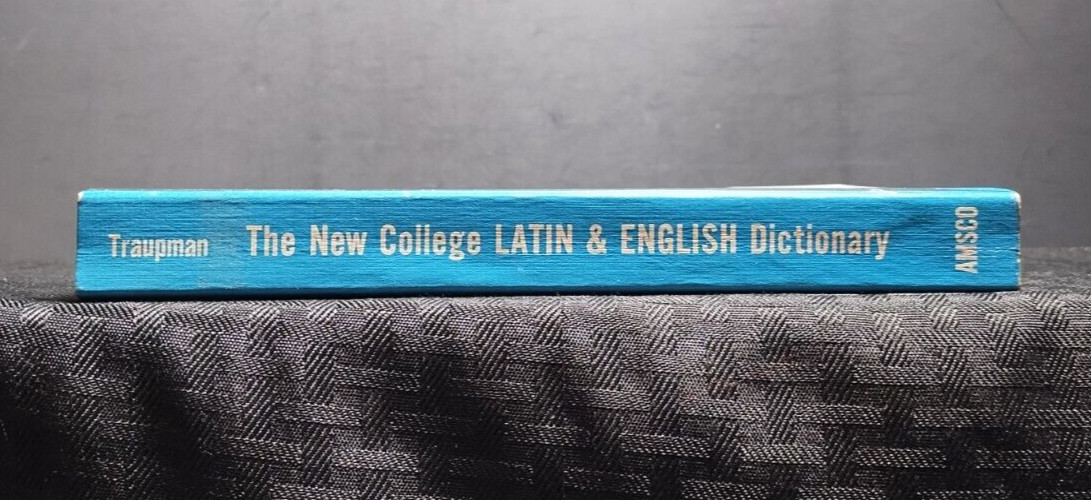 The Latin Dictionary Amsco School PB Latin Language Reference Student Teacher