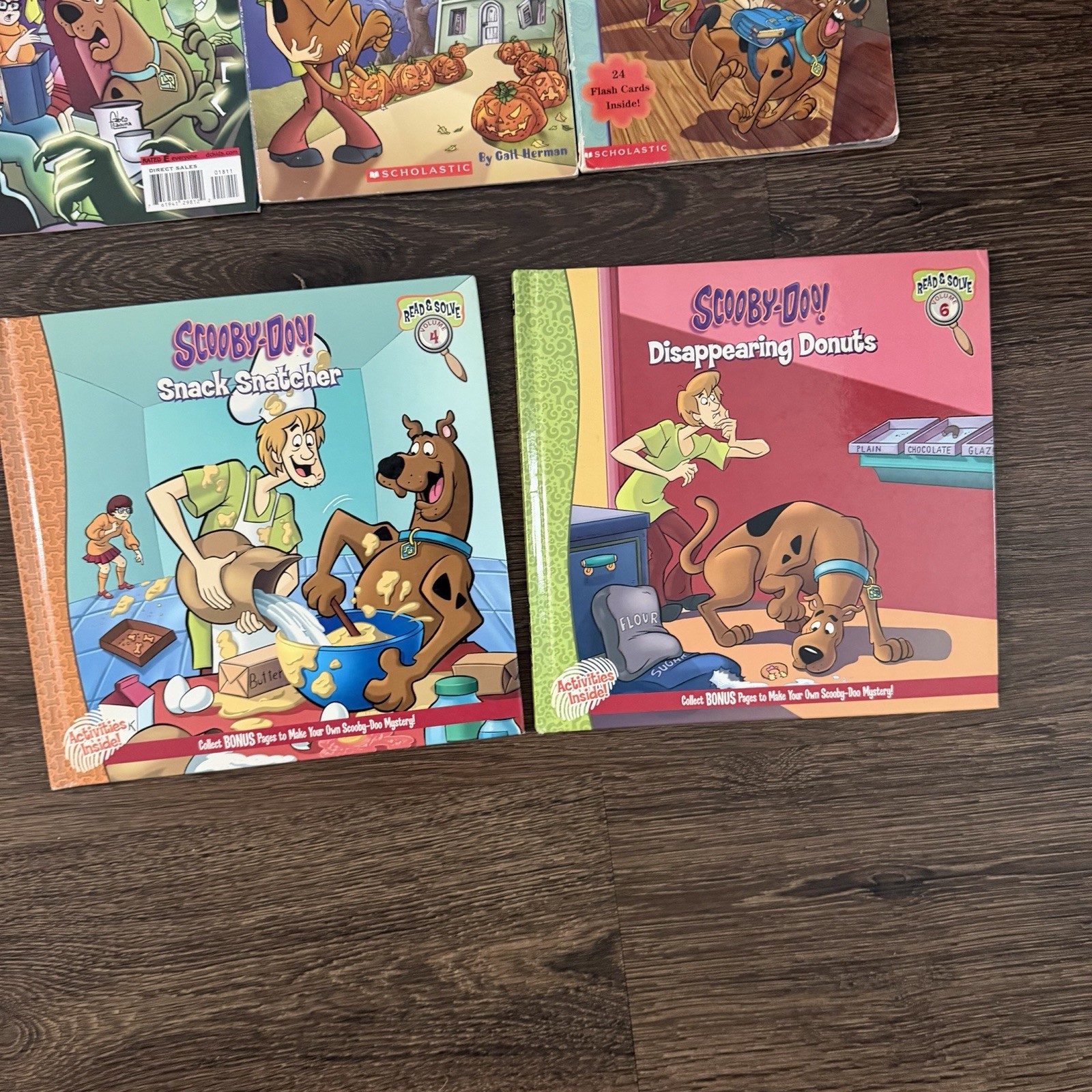 Scooby Doo Book Lot 25 Scholastic Readers Phonics Picture Clue Kids Books