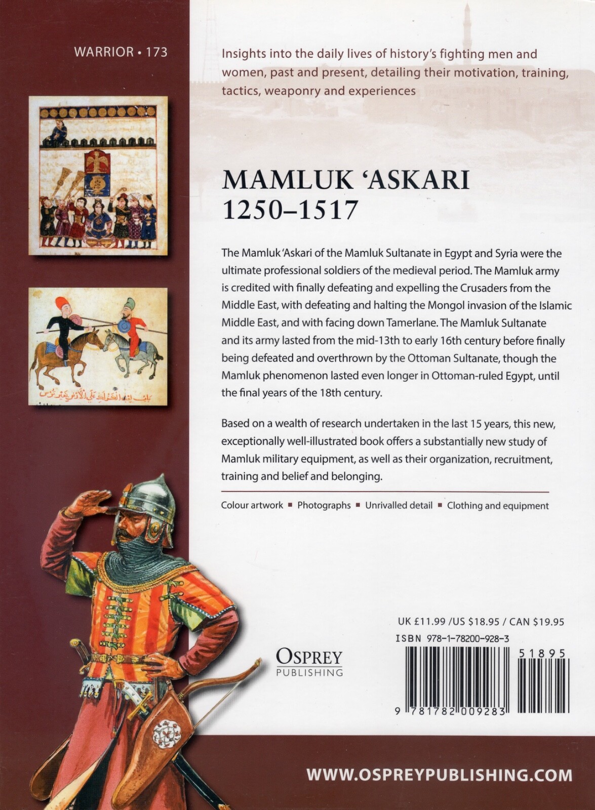 Osprey Malik ‚Askari 1250-1517 by David Nicolle