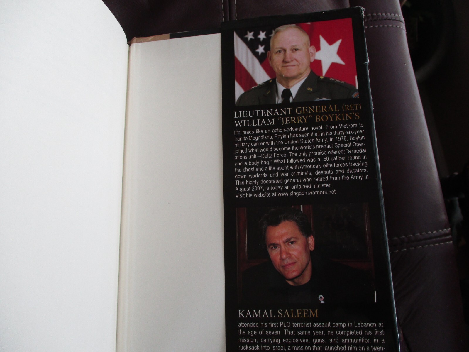 The Coalition – Jerry Boykin Kamal Saleem Post Hill Signed by Both 1st Ed HB YA