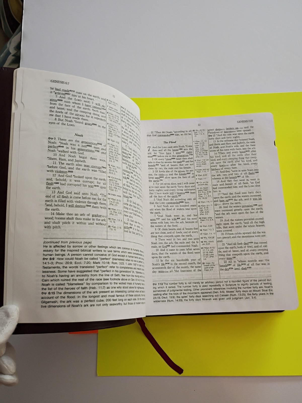 AMG KJV Hebrew-Greek Key Word Study Bible Warren Patrick Baker Bonded Index maps