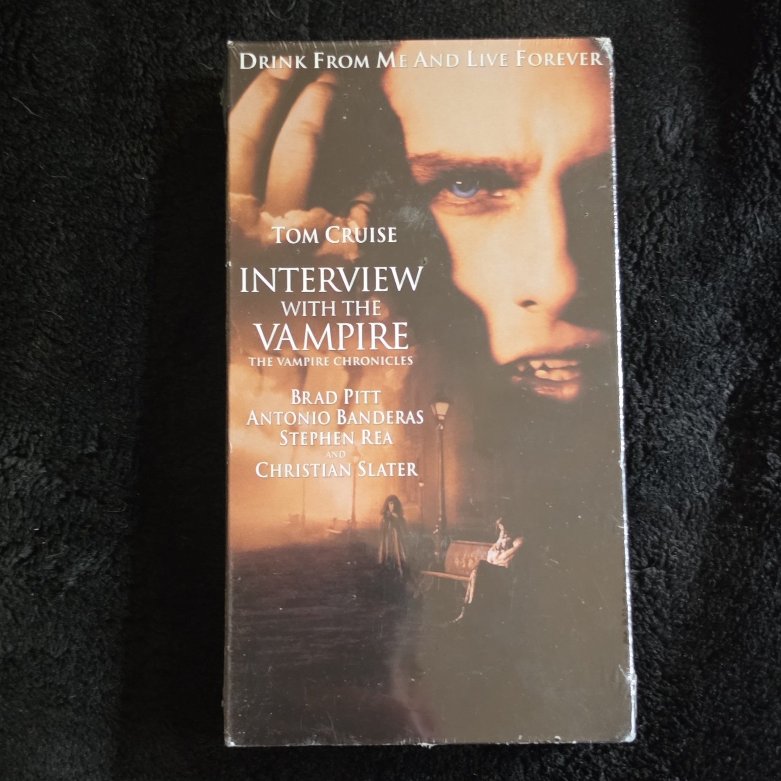 Anne Rice Vampire Chronicles Lot: Sealed Interview with the Vampire VHS + Books