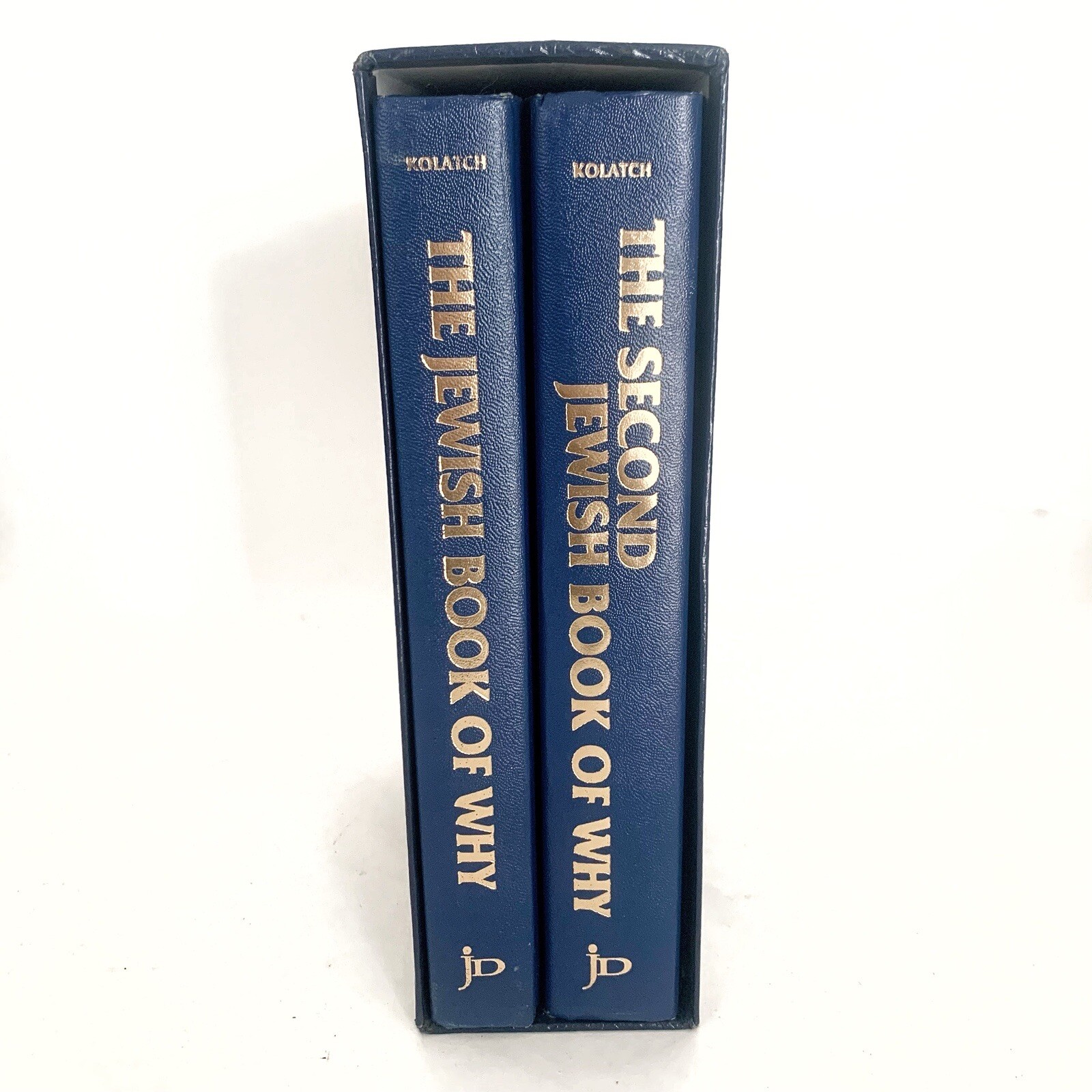 The Jewish Book of Why And Second Book by Alfred J. Kolatch 2 Book Box Set HC