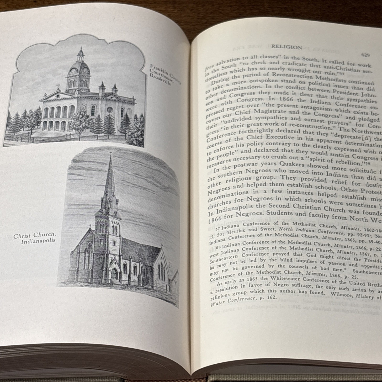 INDIANA IN THE CIVAL WAR ERA 1850-1880 By: Emma Lou Thornbrough Vol. III HB 1965