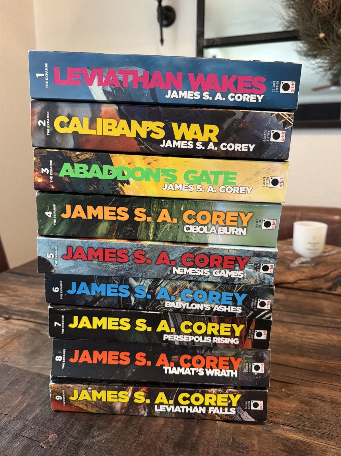 The Expanse Series Collection 9 Books Set by James S a Corey (Leviathan Wakes, C