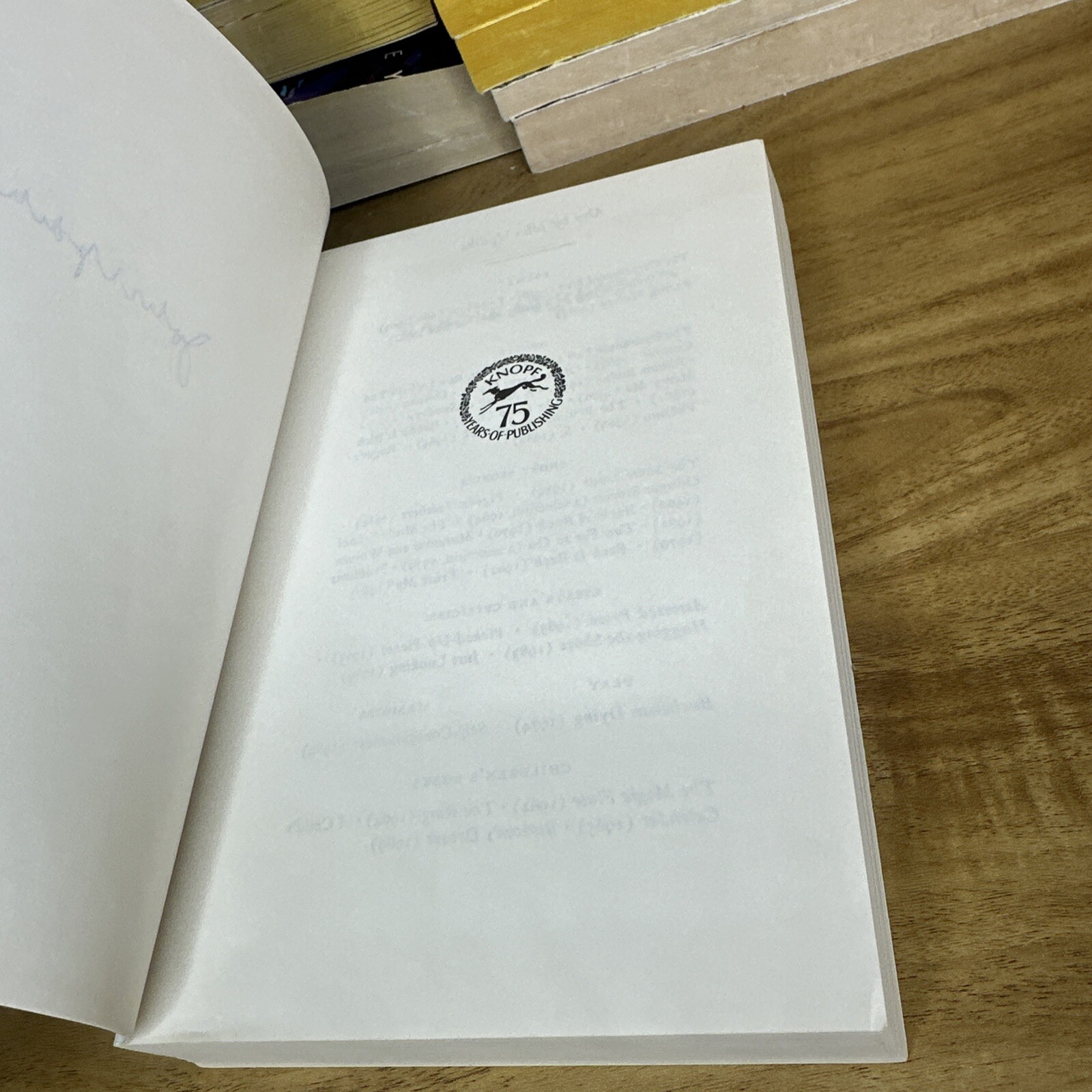 Rabbit at Rest Signed John Updike Advanced Readers Copy 1990 Alfred A Knopf PB