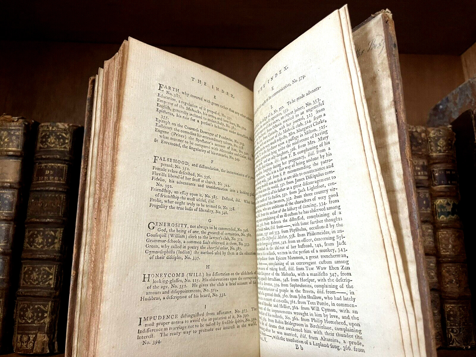 ENGLISH OLD BOOK FROM 1700s – Rare Historical Collectible Text from 18th Century