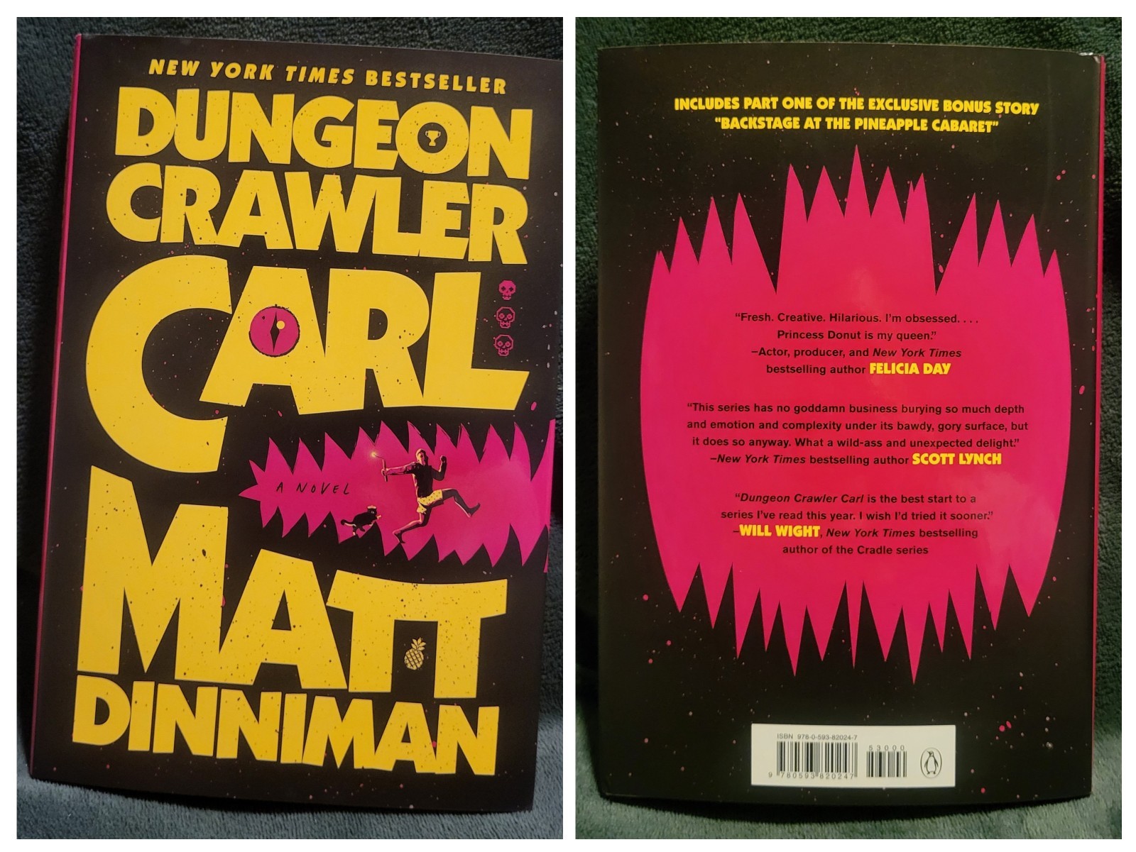 Dungeon Crawler Carl Book 1–8 HC Dinniman Hardcover Set Complete 1st Ace LitRPG