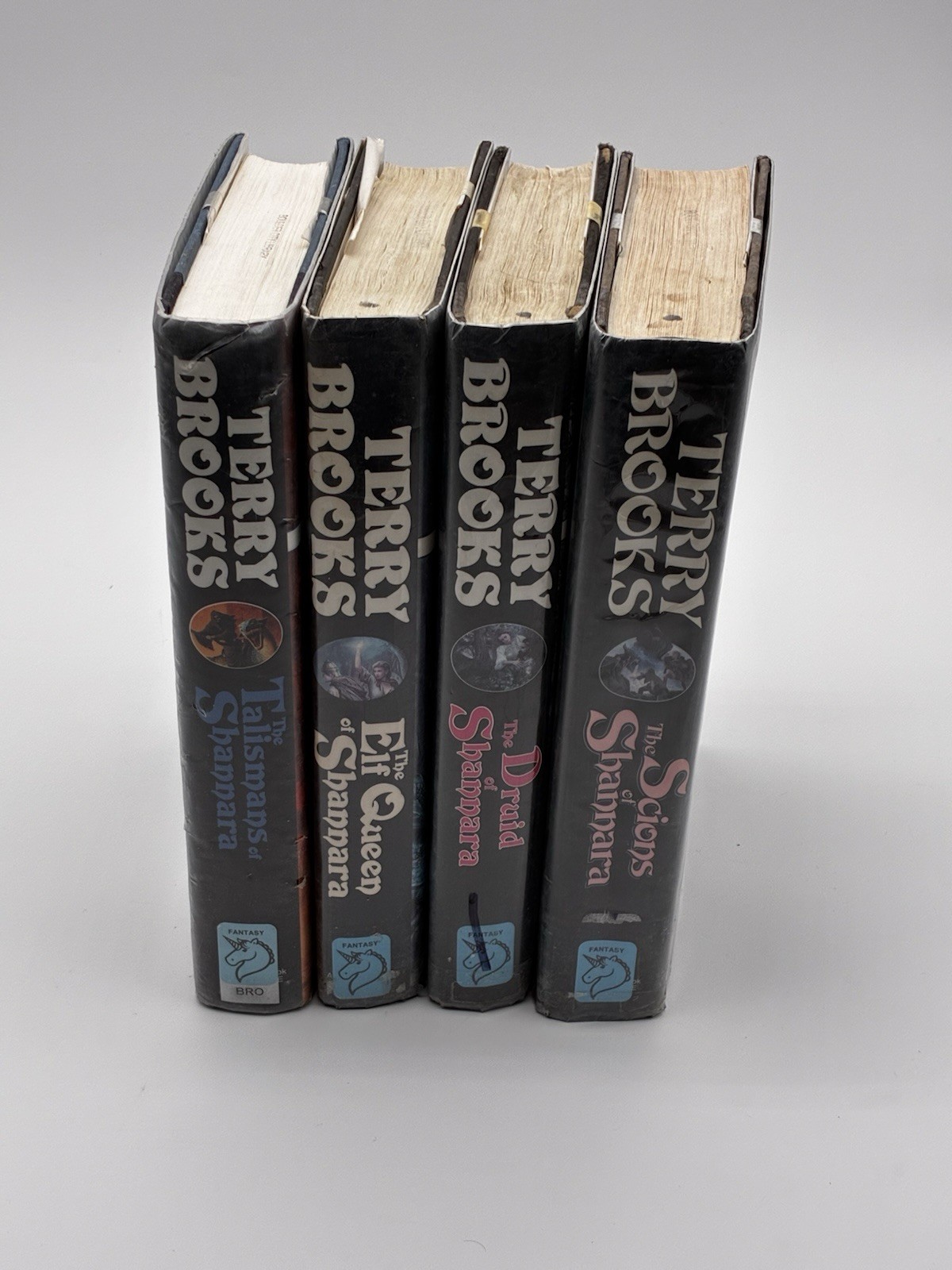 Terry Brooks Heritage of Shannara Hardcover 1st Edition (1990–1993) Ex-Library