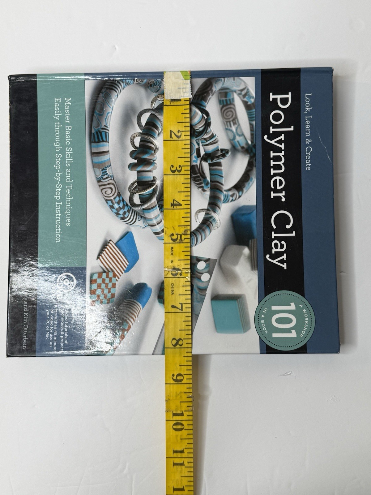 Polymer Clay 101 Book with DVD – Beginner Craft Techniques Jewelry Canes Crafts