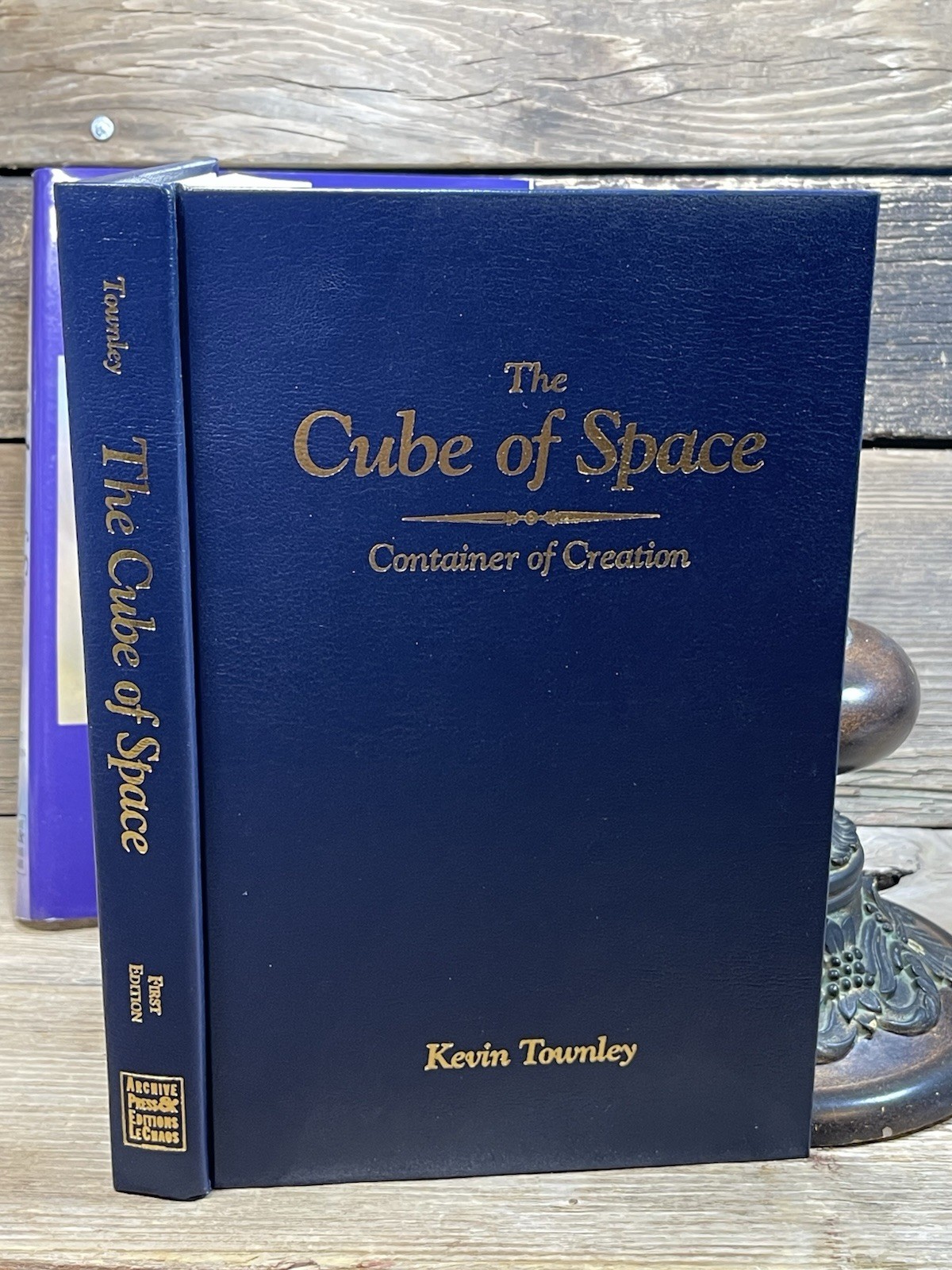 The Cube of Space Container of Creation Kevin Townley First Edition Brand New