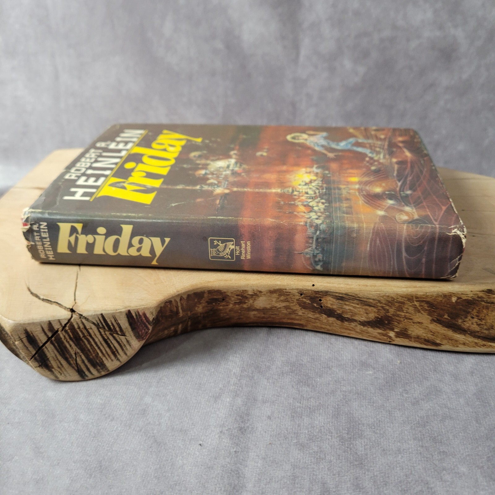 Friday by Robert A. Heinlein 1982 Hardcover With DJ Book Club Edition BCE