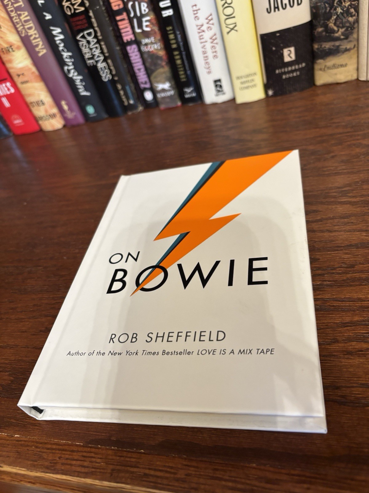 On Bowie. Rob Sheffield. 1st HC Ptg. Dey St. 2016. Fine Unread