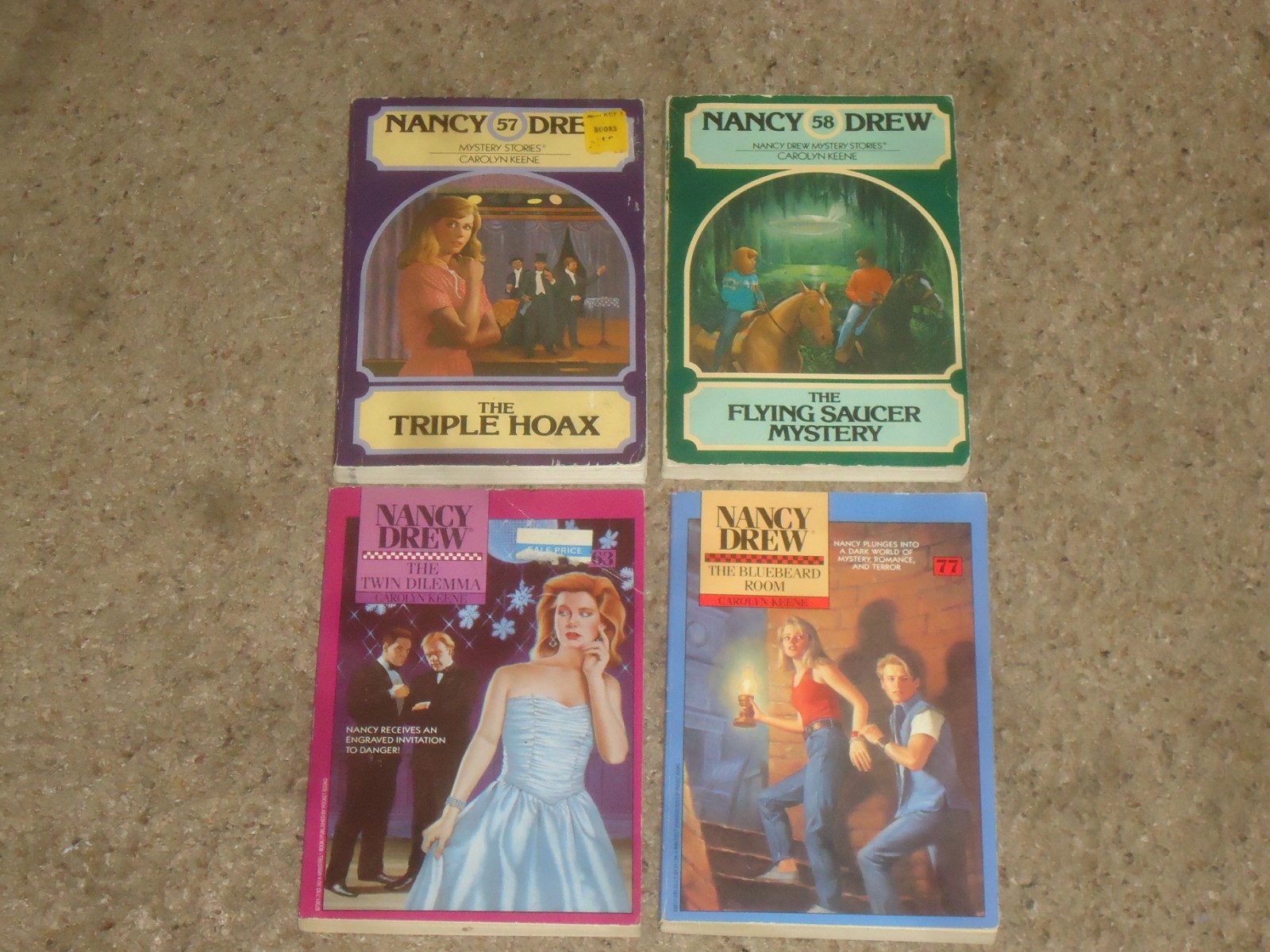 Lot 71 Nancy Drew PB Mystery Books Carolyn Keene
