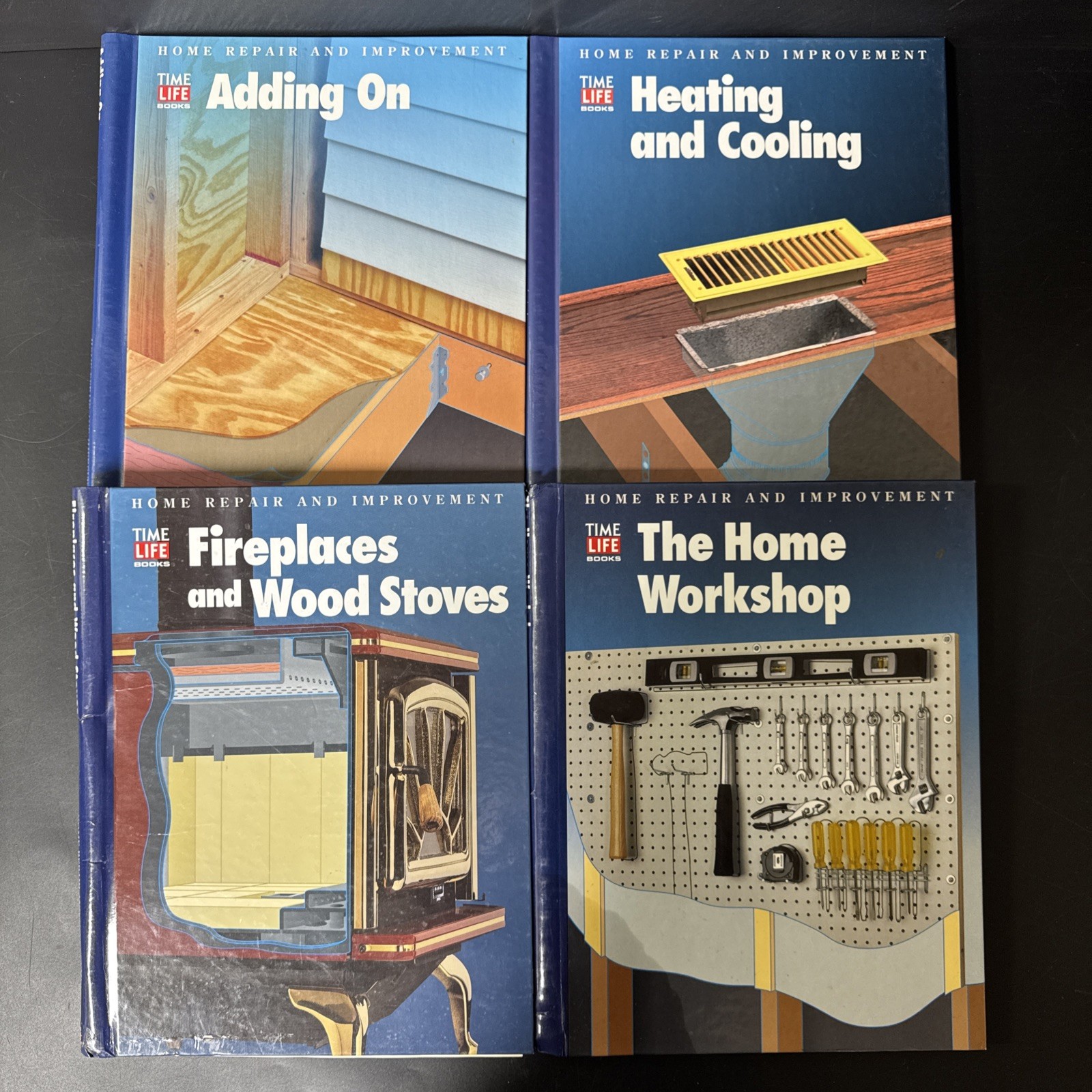 Vintage Time Life Home Repair And Improvement Lot Of 18 Hard Cover Spirals