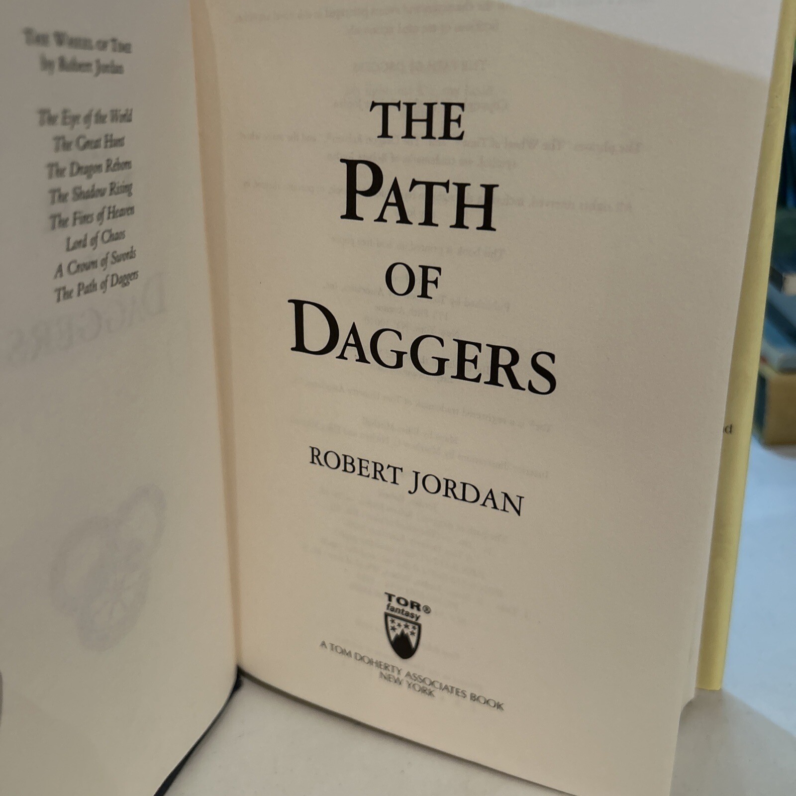 Wheel of Time Ser.: The Path of Daggers : Book Eight of ‚the Wheel of Time’…