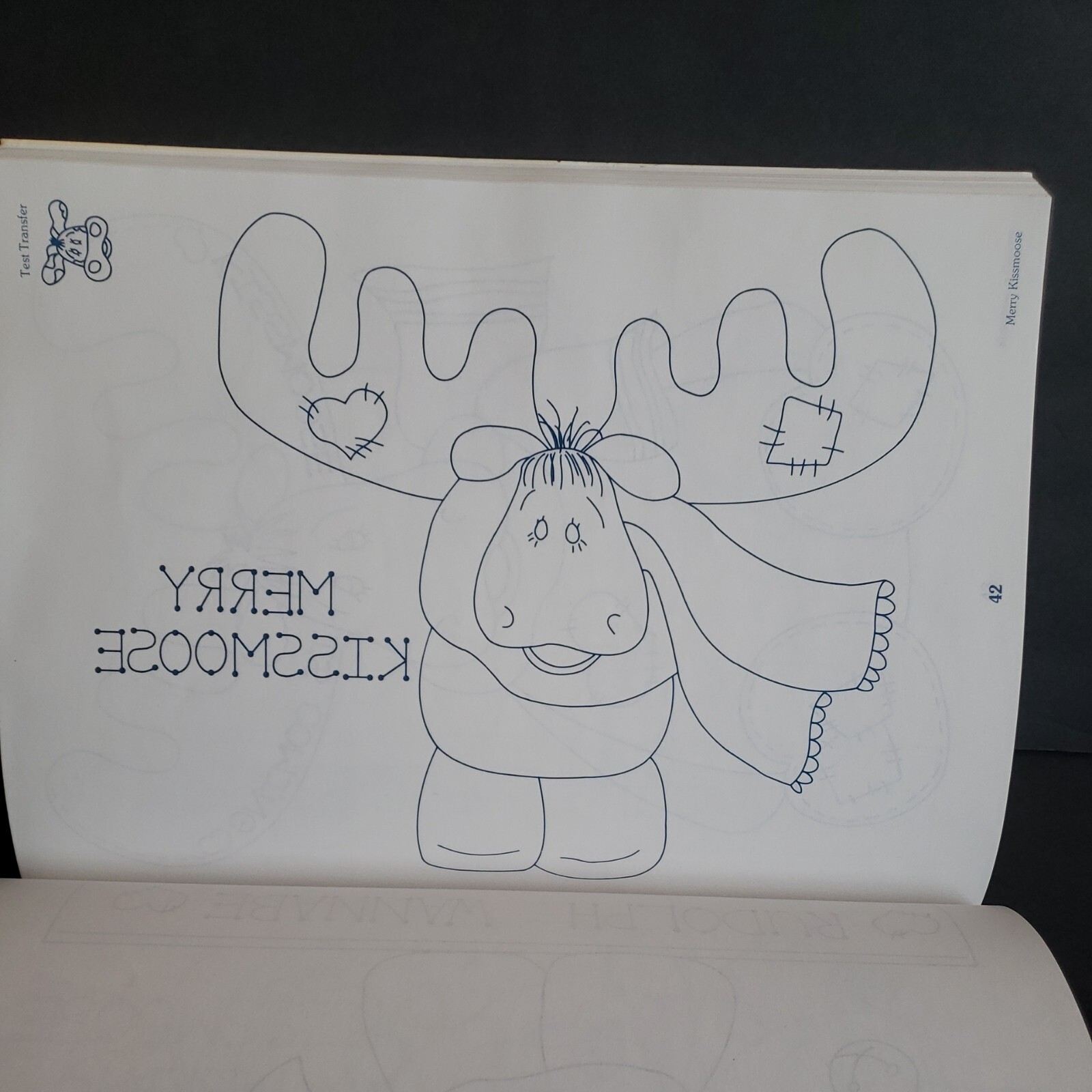 Vntg CUTE AS A BUG IRON ON TRANSFERS By Leisure Arts Paperback Used See Desc