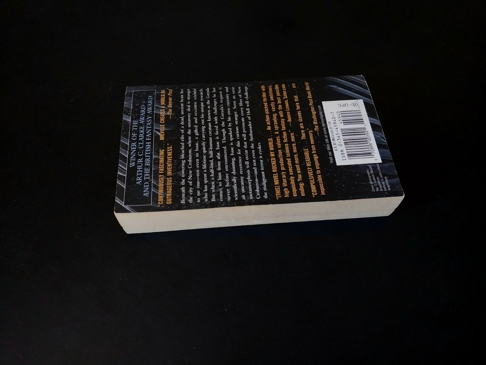 China Miéville – Perdido Street Station – First Edition First Printing 2003