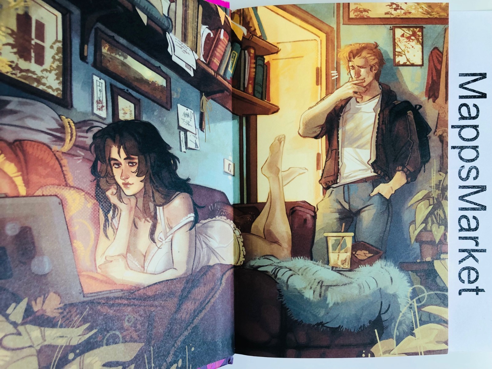 SIGNED The Roommate & The Intimacy Experiment Rosie Danan ILLUMICRATE AFTERLIGHT