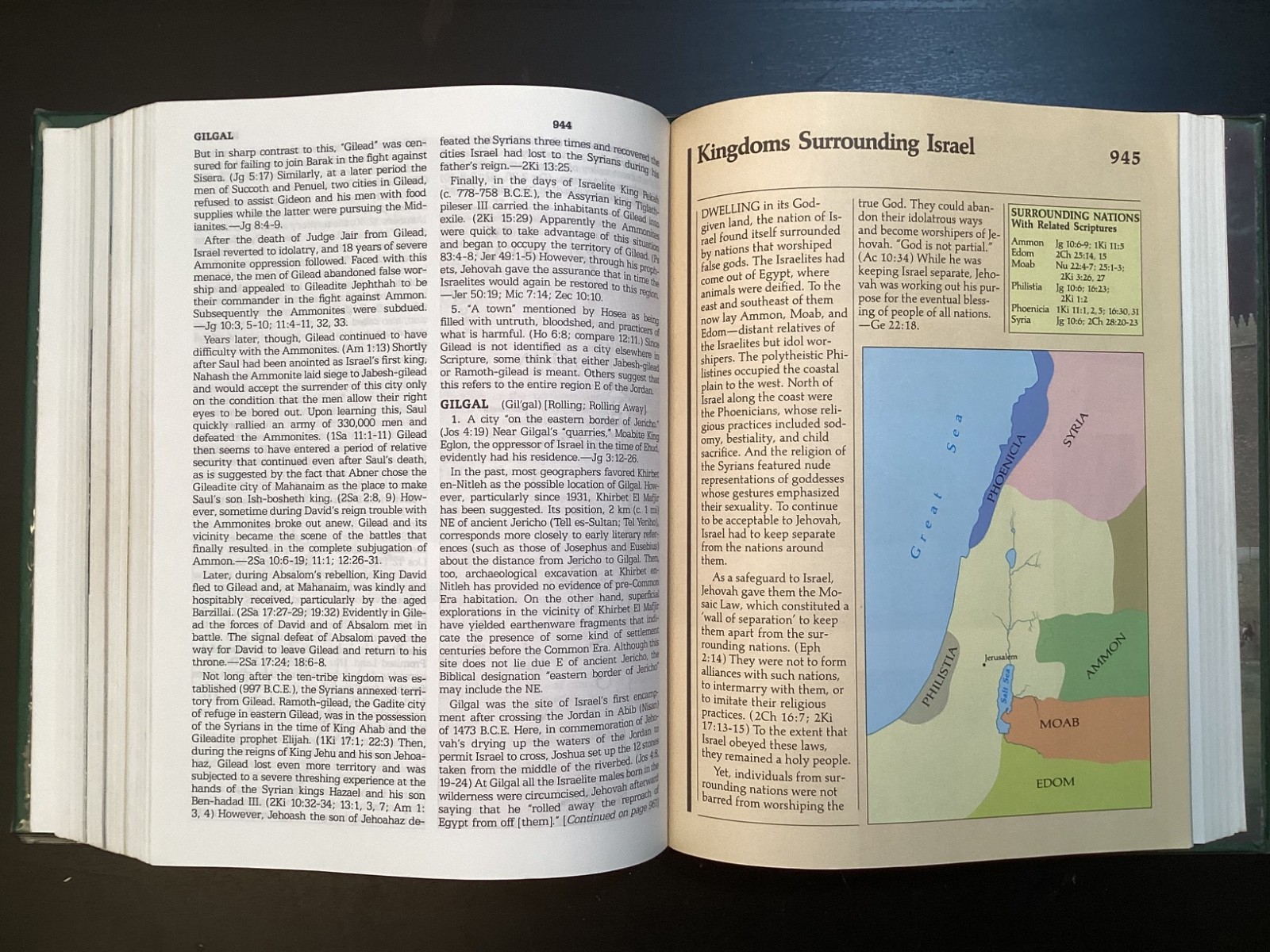 INSIGHT ON THE SCRIPTURES VOLUMES 1 &2 WATCHTOWER BIBLE & TRACT, HARDCOVER 1988