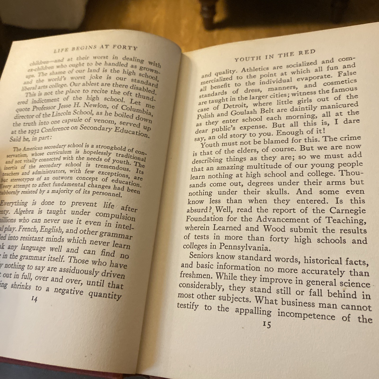 Life Begins at Forty by Walter Pitkin. Whittlesey House 1932. 175 Pages.