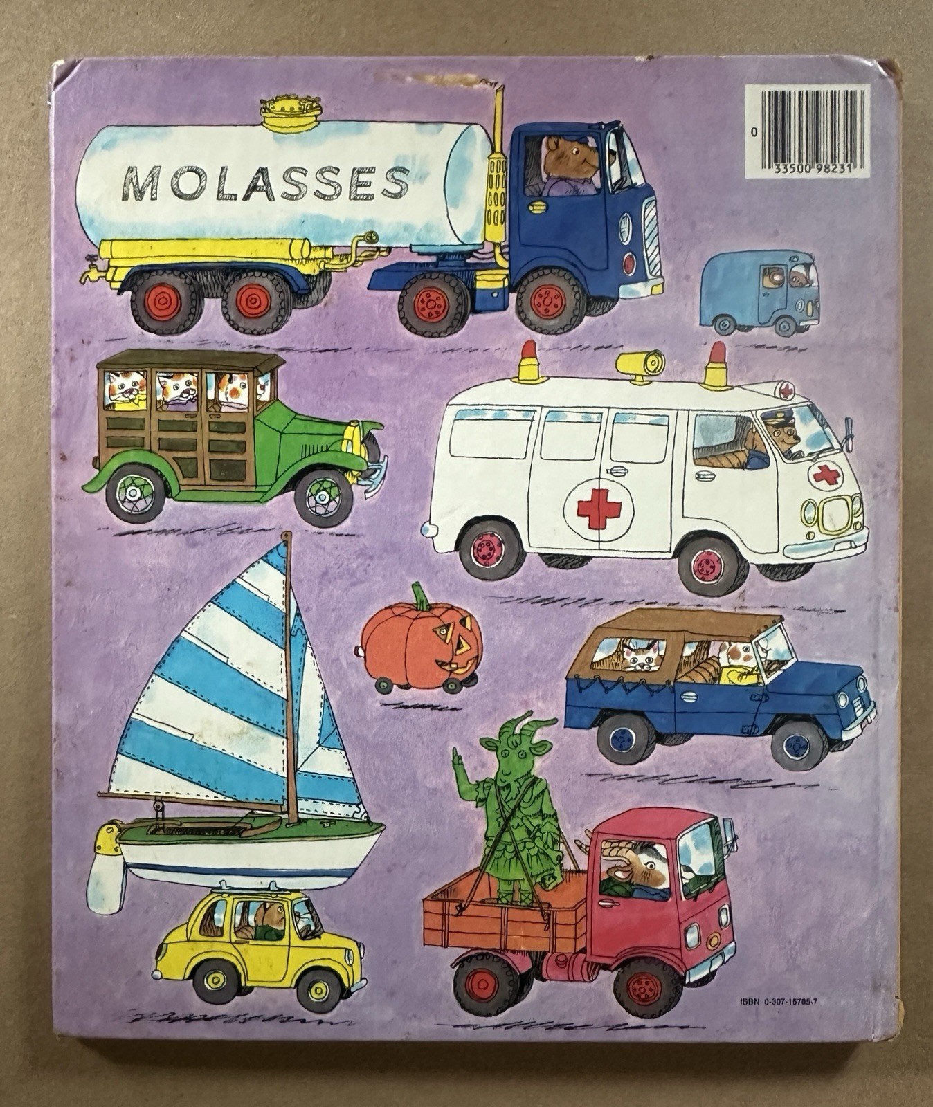 1970s Richard Scarry Large Hardcover Golden Books Busytown Lot of 3 Books