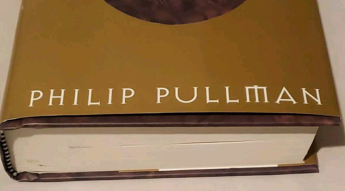 „The Amber Spyglass“ 1st First Edition Signed Philip Pullman HC Book 3