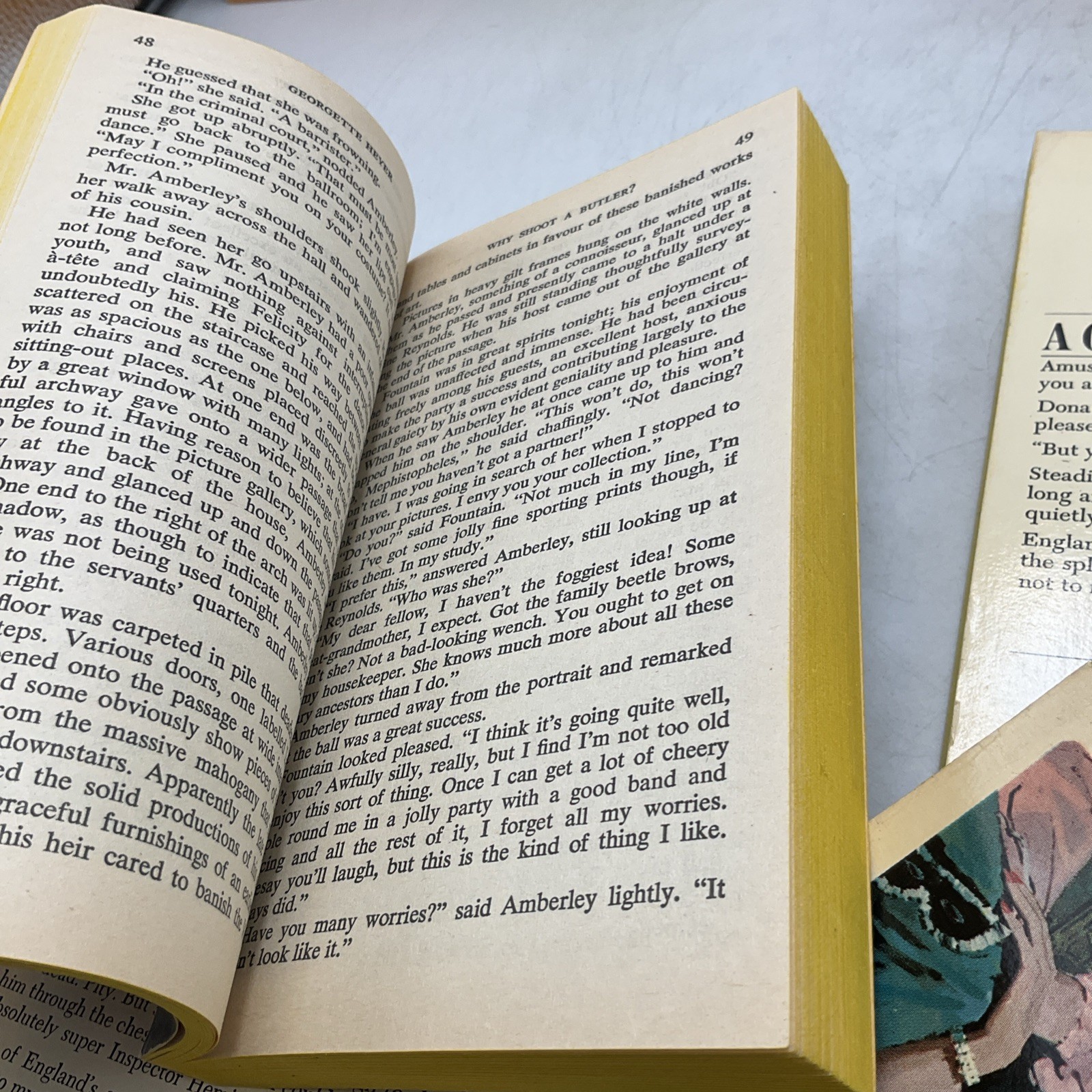 Georgette Heyer Lot 48 Mixed- Romance, Historical, Mystery 48 Vintage Paperbacks