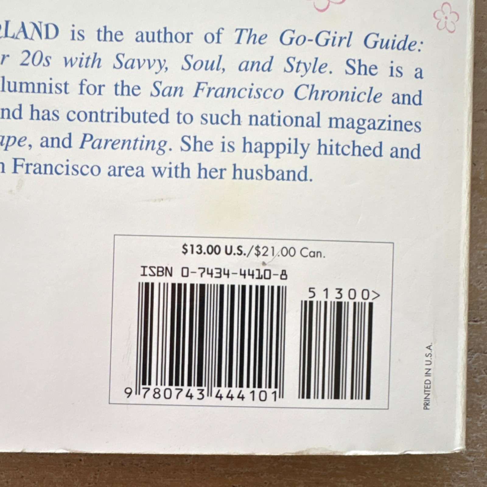 Atria Books – Hitched Go-Girl Guide Julia Bourland Paperback 2003 First Edition
